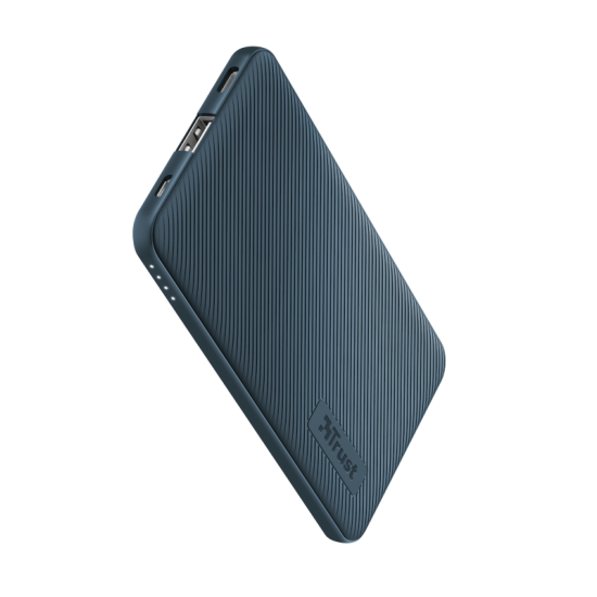 Външна батерия | TRUST Primo Fast Ultra-thin Powerbank 5000 mAh Blue Външна батерия | TRUST Primo Fast Ultra-thin Powerbank 5000 mAh Blue
