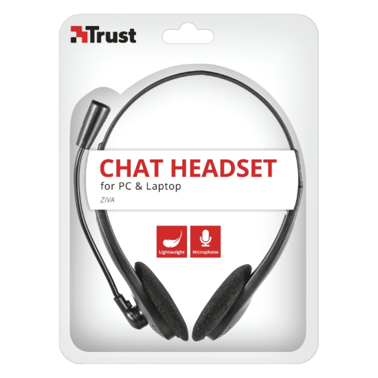 Слушалки | TRUST Ziva Chat headset Слушалки | TRUST Ziva Chat headset