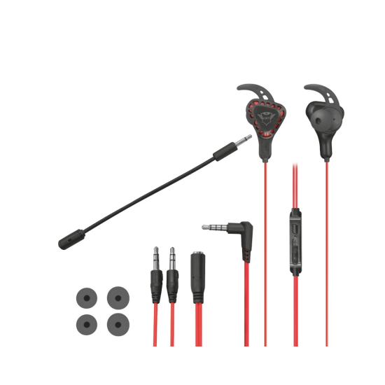 Слушалки | TRUST GXT 408 Cobra Multiplatform Gaming Earphones Слушалки | TRUST GXT 408 Cobra Multiplatform Gaming Earphones