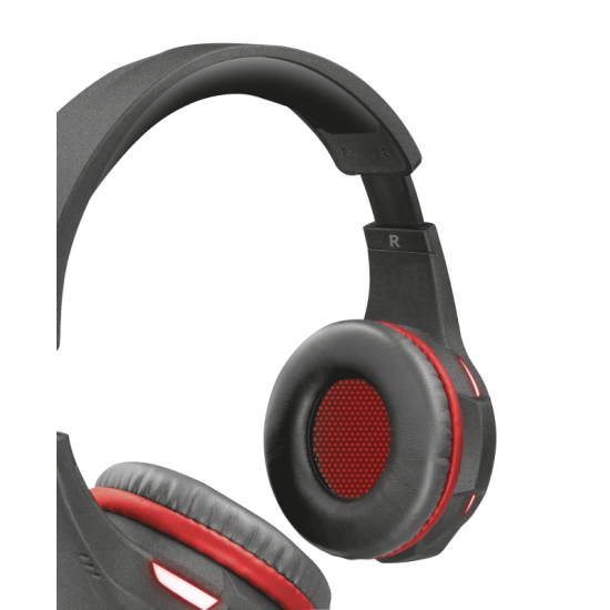 Слушалки | TRUST GXT 407 Ravu LED Gaming Headset Слушалки | TRUST GXT 407 Ravu LED Gaming Headset
