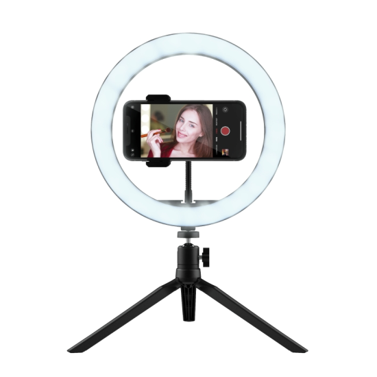 Ринг лампа | TRUST Maku Ring Light Vlogging Kit Ринг лампа | TRUST Maku Ring Light Vlogging Kit