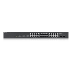 Комутатор | ZyXEL GS1900-24 v2 | 24-port GbE L2 Smart Switch | rackmount | fanless