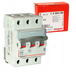 ТРИПОЛЮСЕН КЛЮЧ С ЕТИКЕТ IH40A 250V LEGRAND