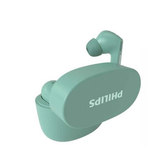 BLUETOOTH TWS СЛУШАЛКИ TAT2206GR PHILIPS - ЗЕЛЕН BLUETOOTH TWS СЛУШАЛКИ TAT2206GR PHILIPS - ЗЕЛЕН