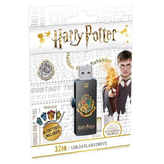 USB 2.0 32GB M730 Hogwarts HARRY POTTER EMTEC USB 2.0 32GB M730 Hogwarts HARRY POTTER EMTEC