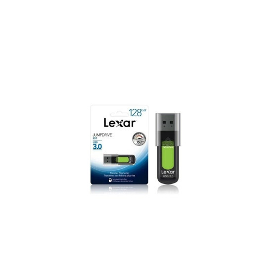USB 3.0 128GB Jump Drive S57 150/60MB/s LEXAR USB 3.0 128GB Jump Drive S57 150/60MB/s LEXAR
