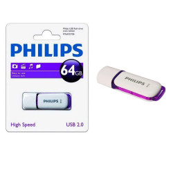USB 2.0 64GB SNOW PHILIPS  - ЛИЛАВ