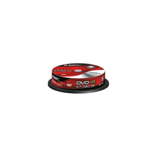 ДИСК DVD-R x10 CAKE BOX 4.7GB EMTEC