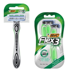 САМОБРЪСНАЧКА FLEX3 SENSITIVE БЛ 3 BIC