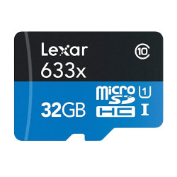 КАРТА ПАМЕТ micro SDHC 32GB Cl10 100/20MB/s NO ADAPTER LEXAR