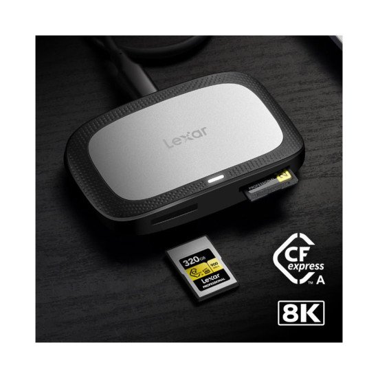 CFexpress™ Type A Card 320GB 900/800MB/s VPG 400 GOLD Series LEXAR CFexpress™ Type A Card 320GB 900/800MB/s VPG 400 GOLD Series LEXAR