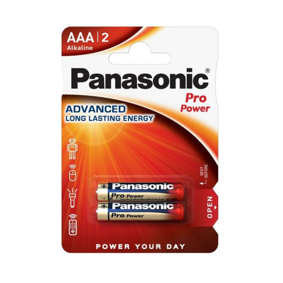 БАТЕРИЯ LR03/2BP PRO POWER PANASONIC БАТЕРИЯ LR03/2BP PRO POWER PANASONIC