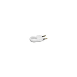 ЩЕПСЕЛ 2P 6А 250V LEGRAND - БЯЛ