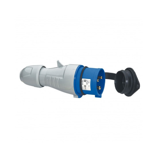 ЩЕПСЕЛ IP44 2P+E, 32A 220V LEGRAND - СИВ/СИН ЩЕПСЕЛ IP44 2P+E, 32A 220V LEGRAND - СИВ/СИН