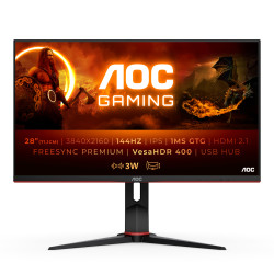 Гейминг монитор AOC U28G2XU2/BK