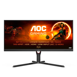 Гейминг монитор AOC U34G3XM/EU